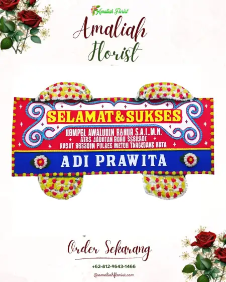Papan Bunga Ucapan Selamat Dukuh Menanggal